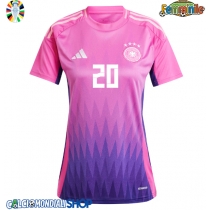 Maglie da calcio Germania Benjamin Henrichs #20 Seconda Maglia Femminile Europei 2024 Manica Corta